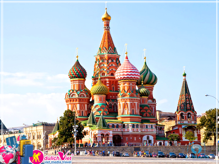 Du lịch Nga 7 ngày lễ hội đêm trắng giá tốt khởi hành từ Sài Gòn